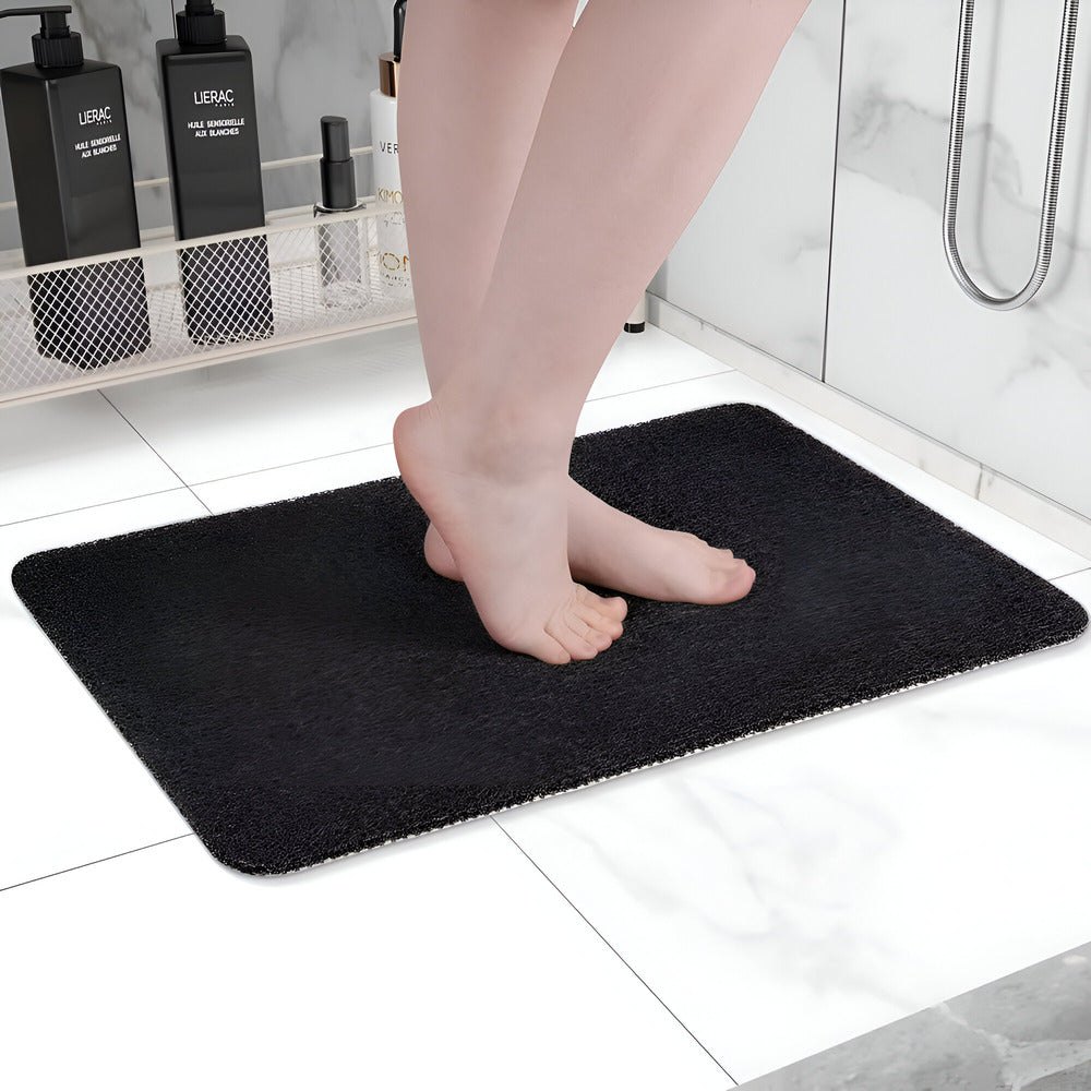GripMax | Anti-Slip Bathroom Mat with Cushioned Feet Support