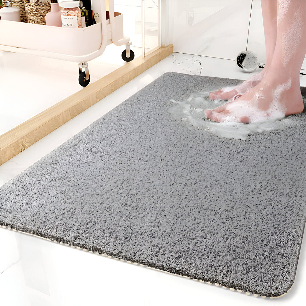 GripMax | Anti-Slip Bathroom Mat with Cushioned Feet Support