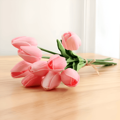 Beautiful Artificial Tulip Flower Arrangements 6 Pack