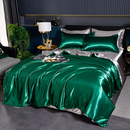 Soft Luxe Silk Comforter Set