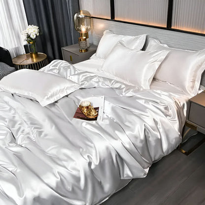 Soft Luxe Silk Comforter Set