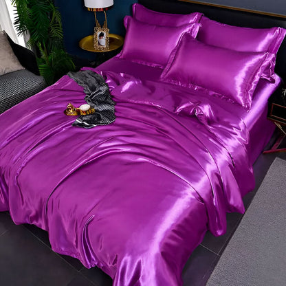 Soft Luxe Silk Comforter Set