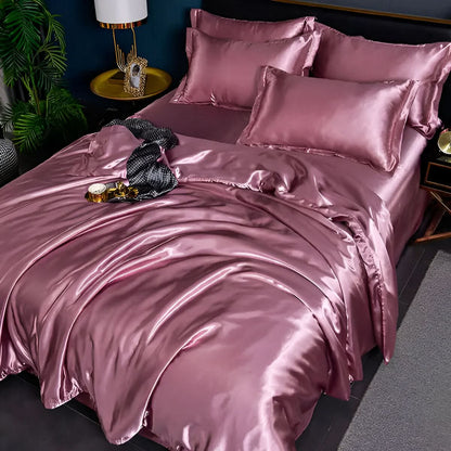 Soft Luxe Silk Comforter Set