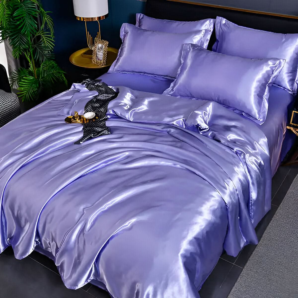 Soft Luxe Silk Comforter Set