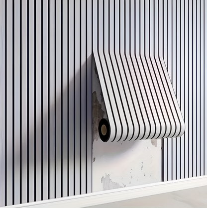 Decorative Stick-on 3D Wood Effect Wall Panel