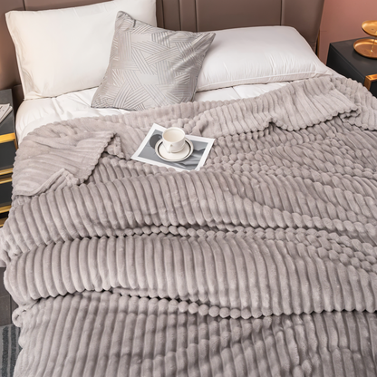 Soft, Warm Plush Throw Blanket