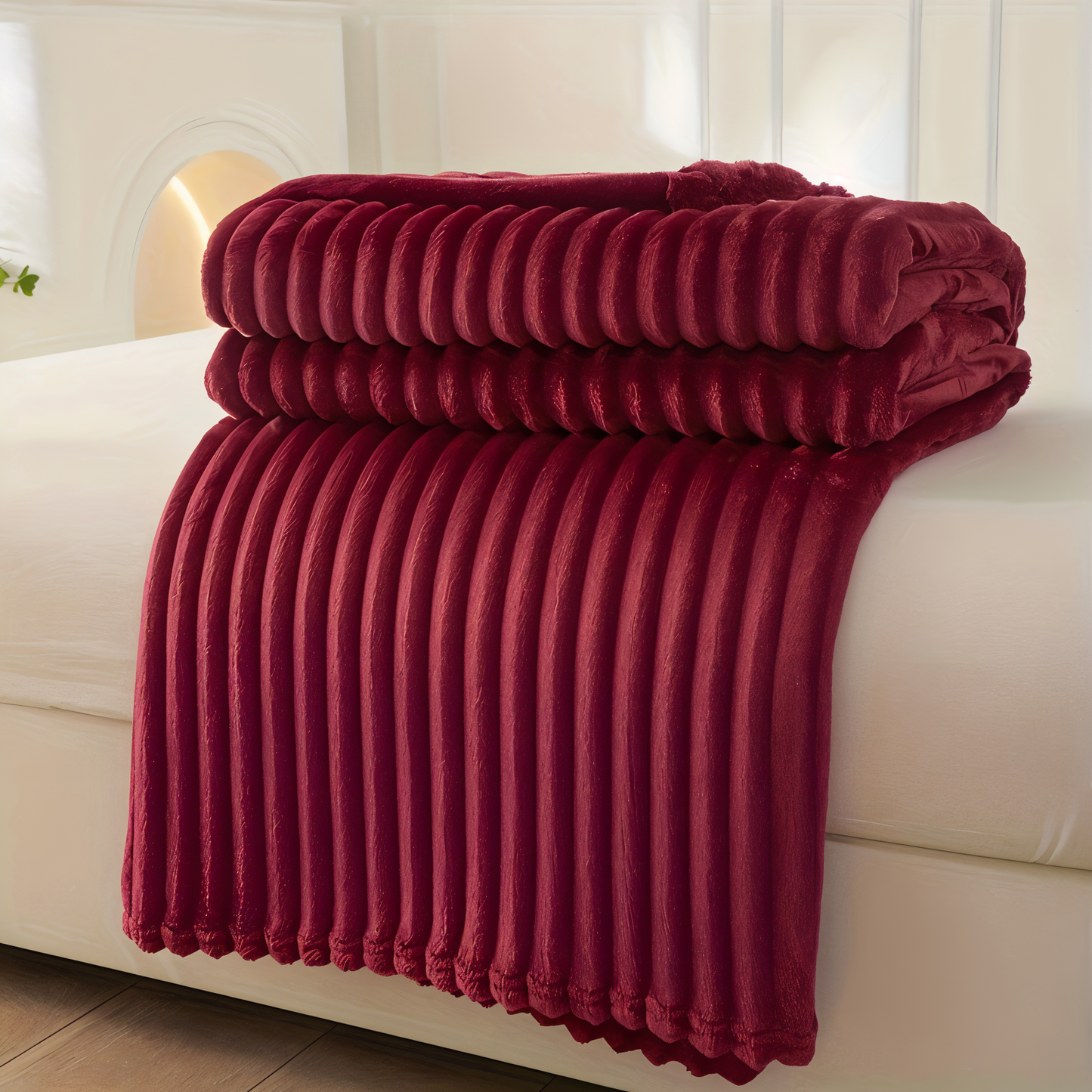 Soft, Warm Plush Throw Blanket