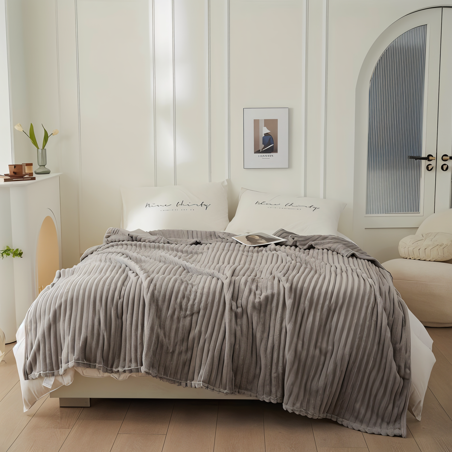 Soft, Warm Plush Throw Blanket - Halri