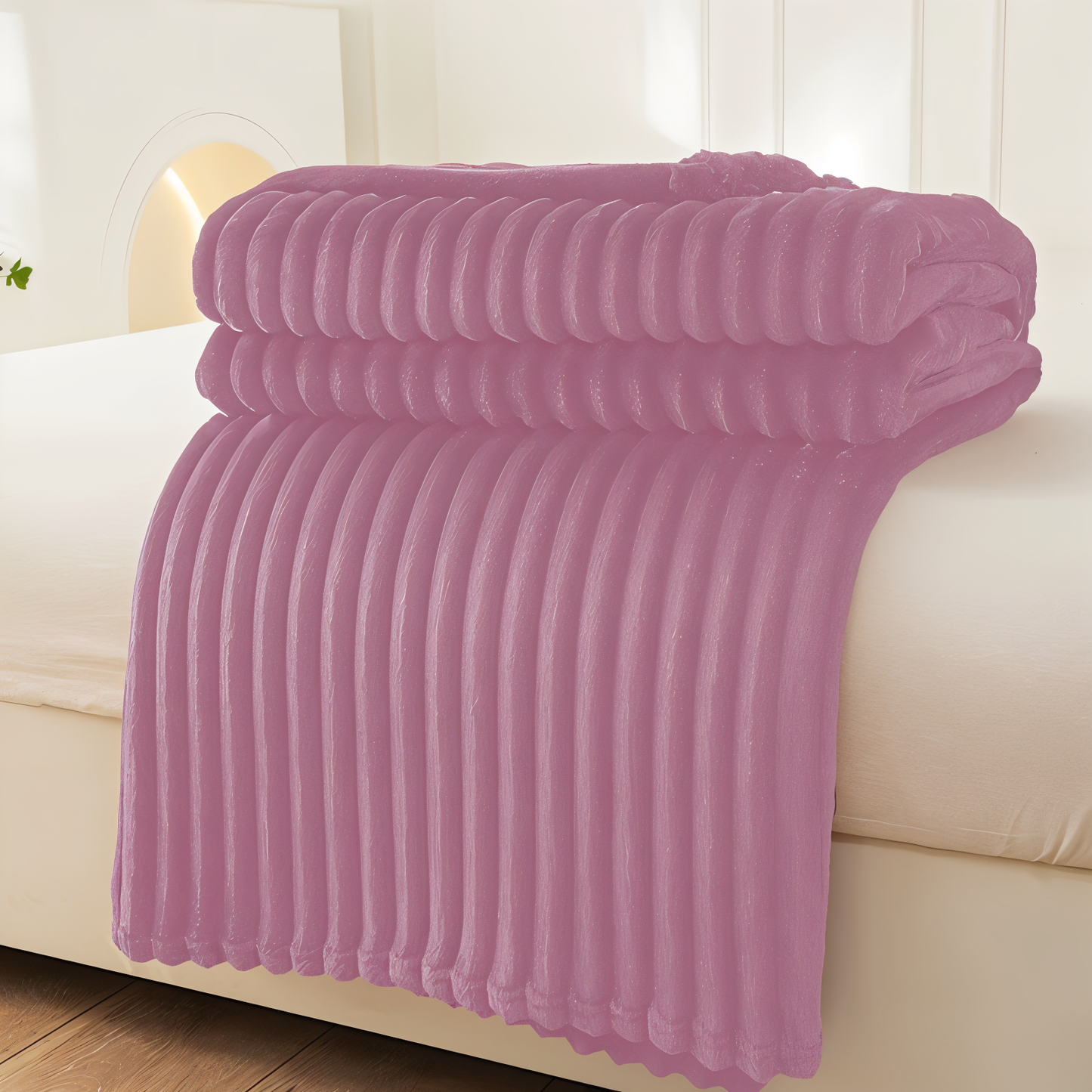 Soft, Warm Plush Throw Blanket