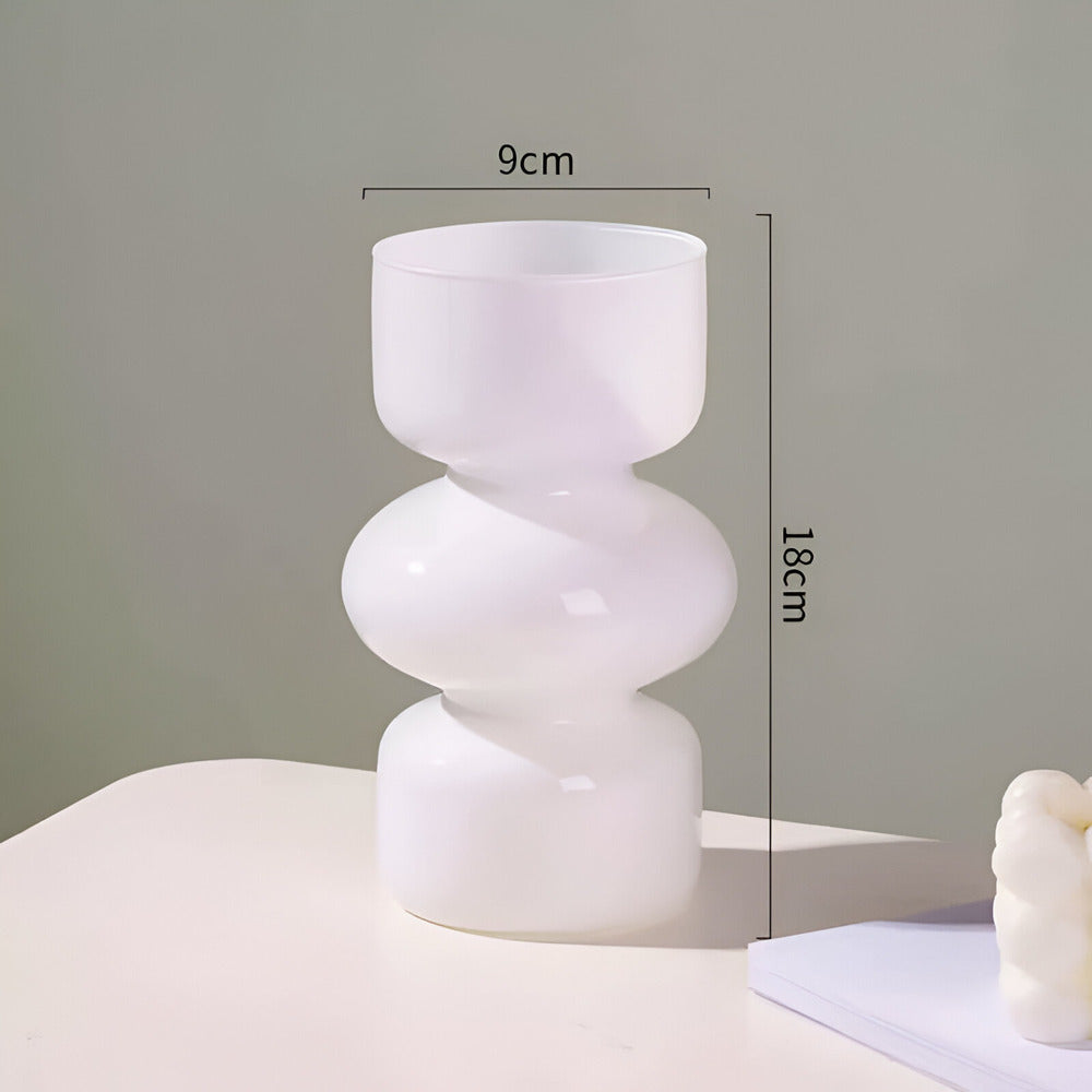 Colorful Modern Glass Vase Decoration