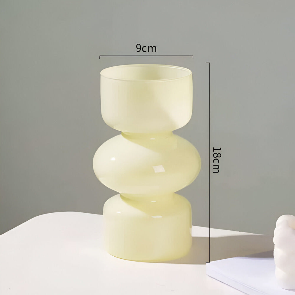 Colorful Modern Glass Vase Decoration