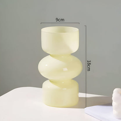 Colorful Modern Glass Vase Decoration