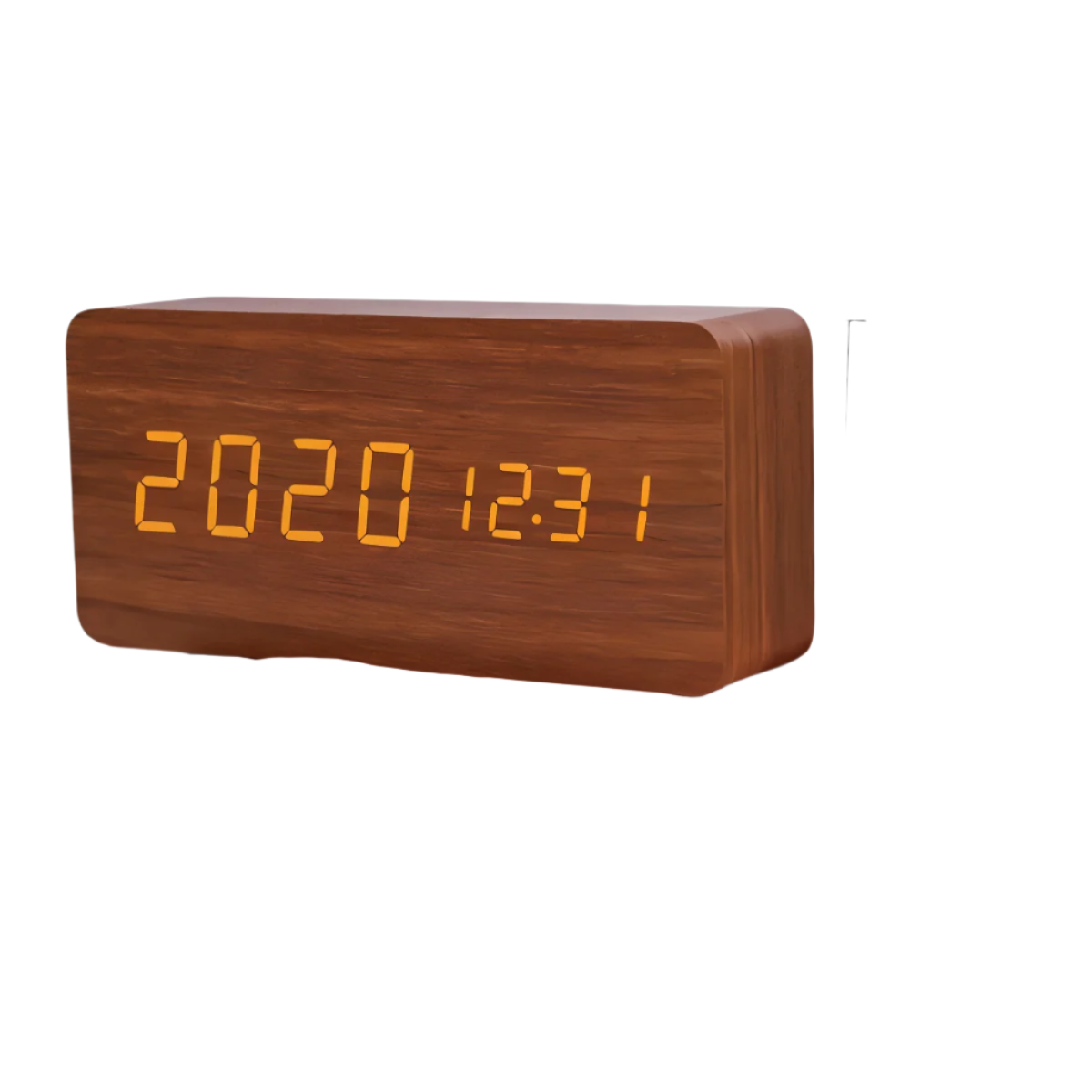 Compact Digital Plastic Alarm Clock
