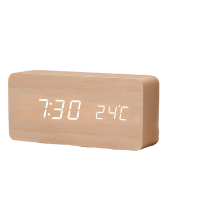Compact Digital Plastic Alarm Clock