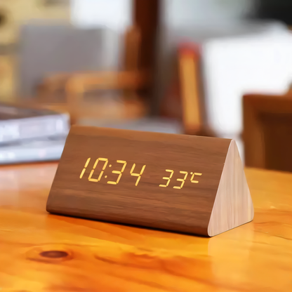 Compact Digital Plastic Alarm Clock - Halri
