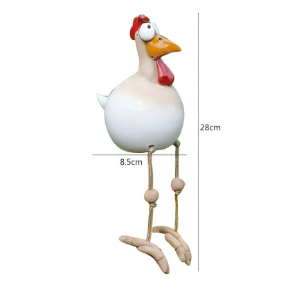Weatherproof Outdoor Garden Chicken Figurine