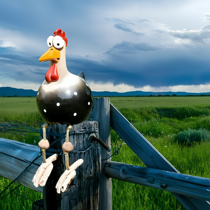 Weatherproof Outdoor Garden Chicken Figurine