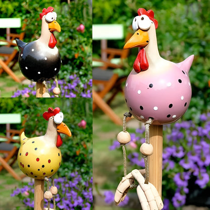 Weatherproof Outdoor Garden Chicken Figurine