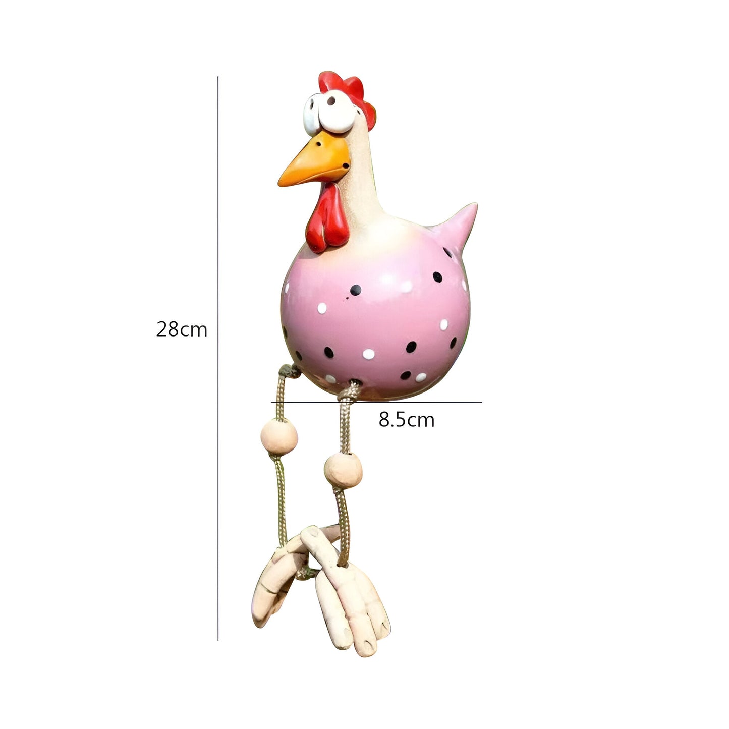 Weatherproof Outdoor Garden Chicken Figurine