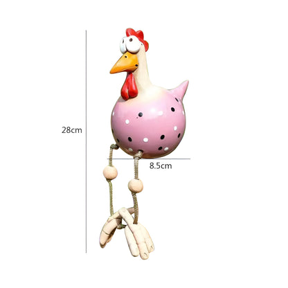 Weatherproof Outdoor Garden Chicken Figurine