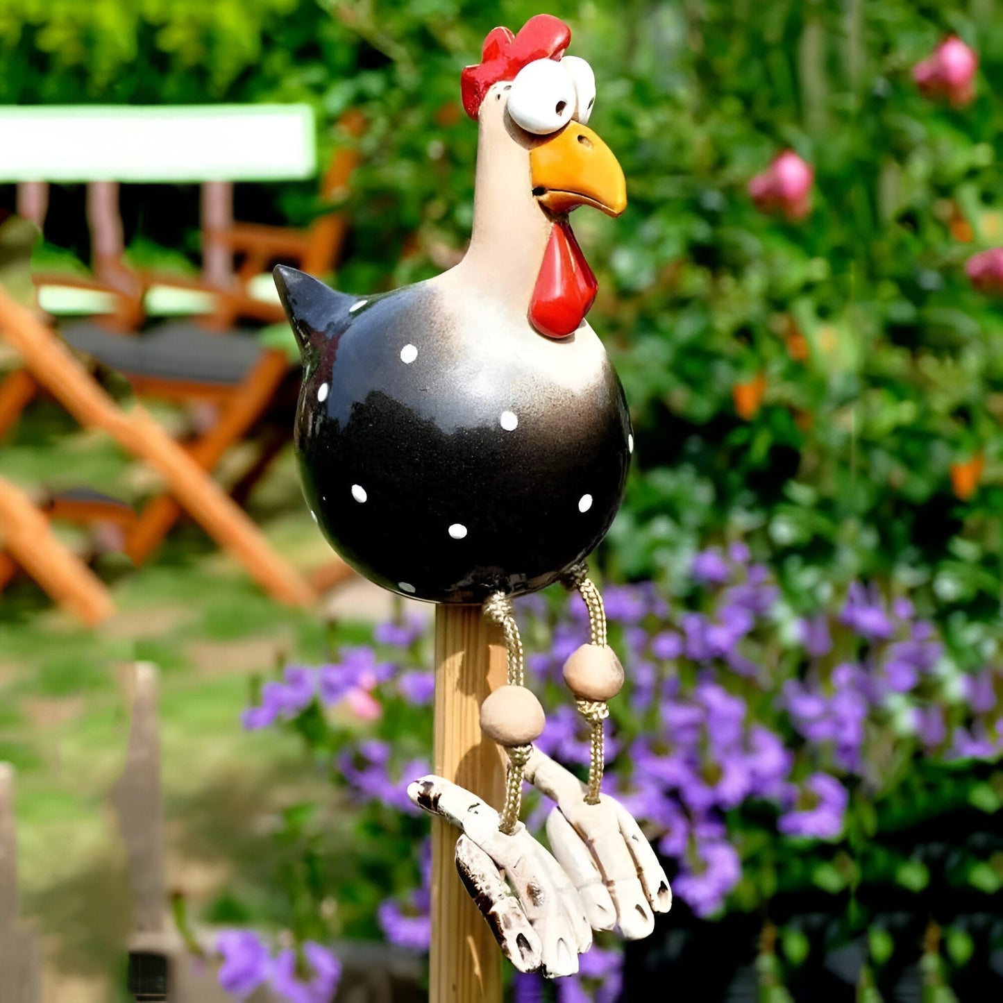 Weatherproof Outdoor Garden Chicken Figurine