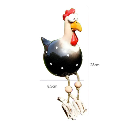 Weatherproof Outdoor Garden Chicken Figurine