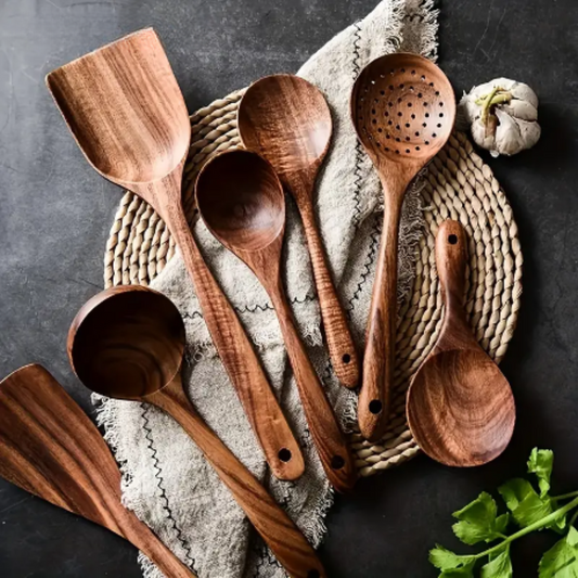 Premium Wood Kitchen Tool Set - Halri