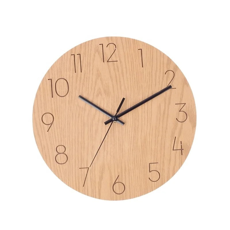 Colorful Kids Wooden Learning Clock - Halri