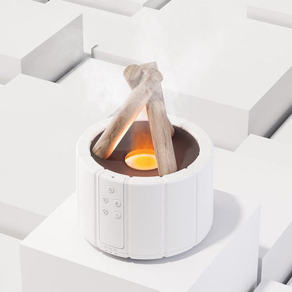 Cozy Warm Mist Humidifier with LED Night Light - Halri