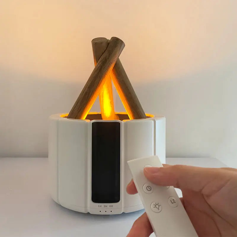 Humidifier for Bedroom - USB Powered Air Humidifier with Aroma Diffuser and 250ml Capacity for Cozy Atmosphere 2