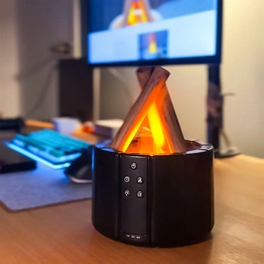 Humidifier for Bedroom - USB Powered Air Humidifier with Aroma Diffuser and 250ml Capacity for Cozy Atmosphere 4