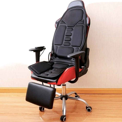 Luxurious Heated Massage Seat Cushion With Neck Support