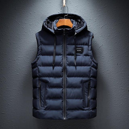 Simple Zip Up Vest - Halri