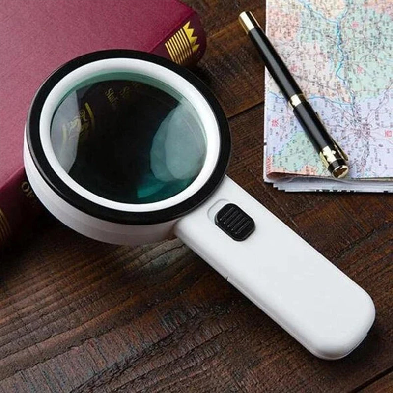 High Power 30x LED Magnifying Glass - Halri