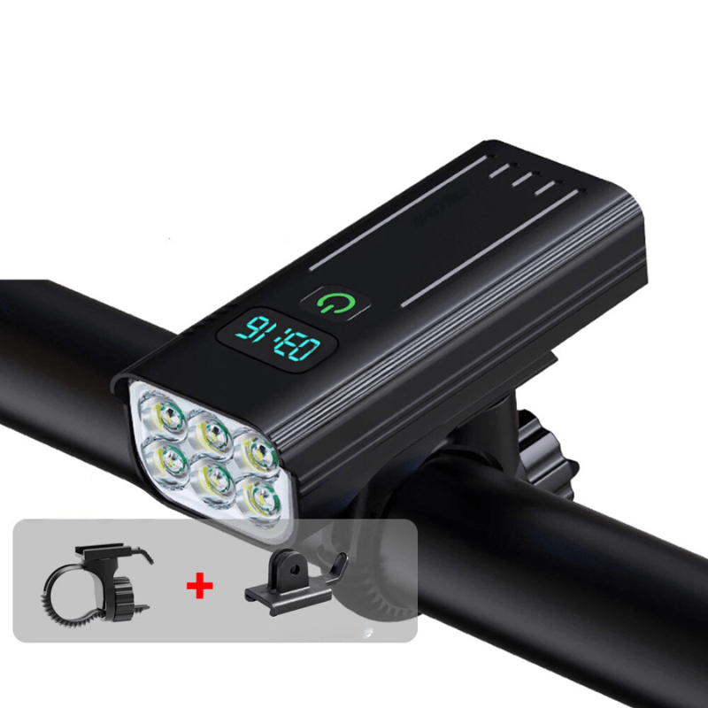 Bright 5000 Lumen LED Bike Front Light - Halri