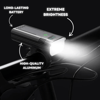 Bright 5000 Lumen LED Bike Front Light