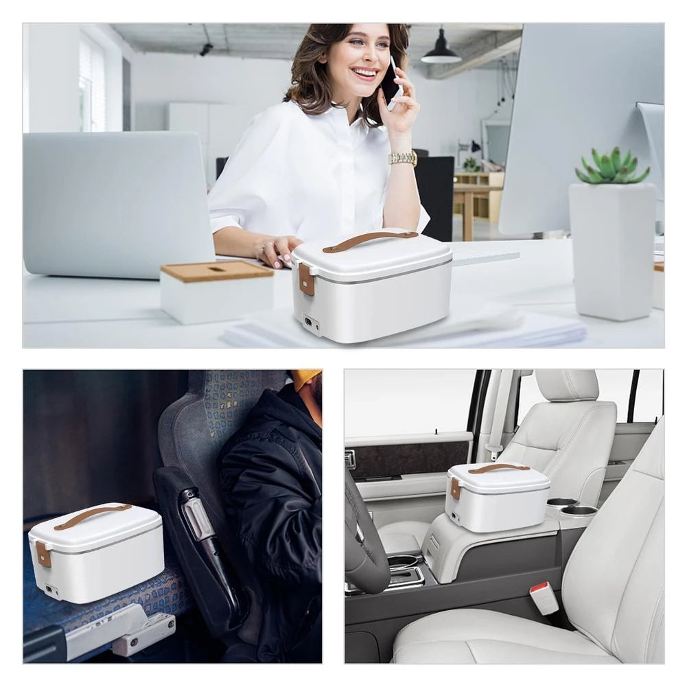 Portable Heated Food Container Box