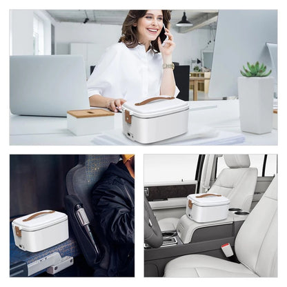 Portable Heated Food Container Box