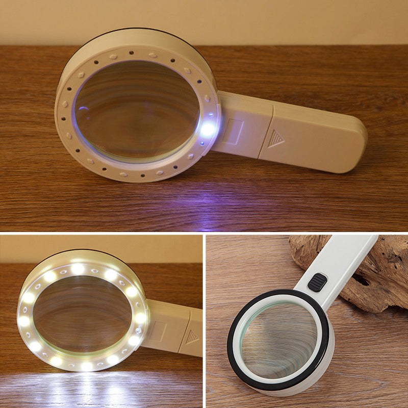 High Power 30x LED Magnifying Glass