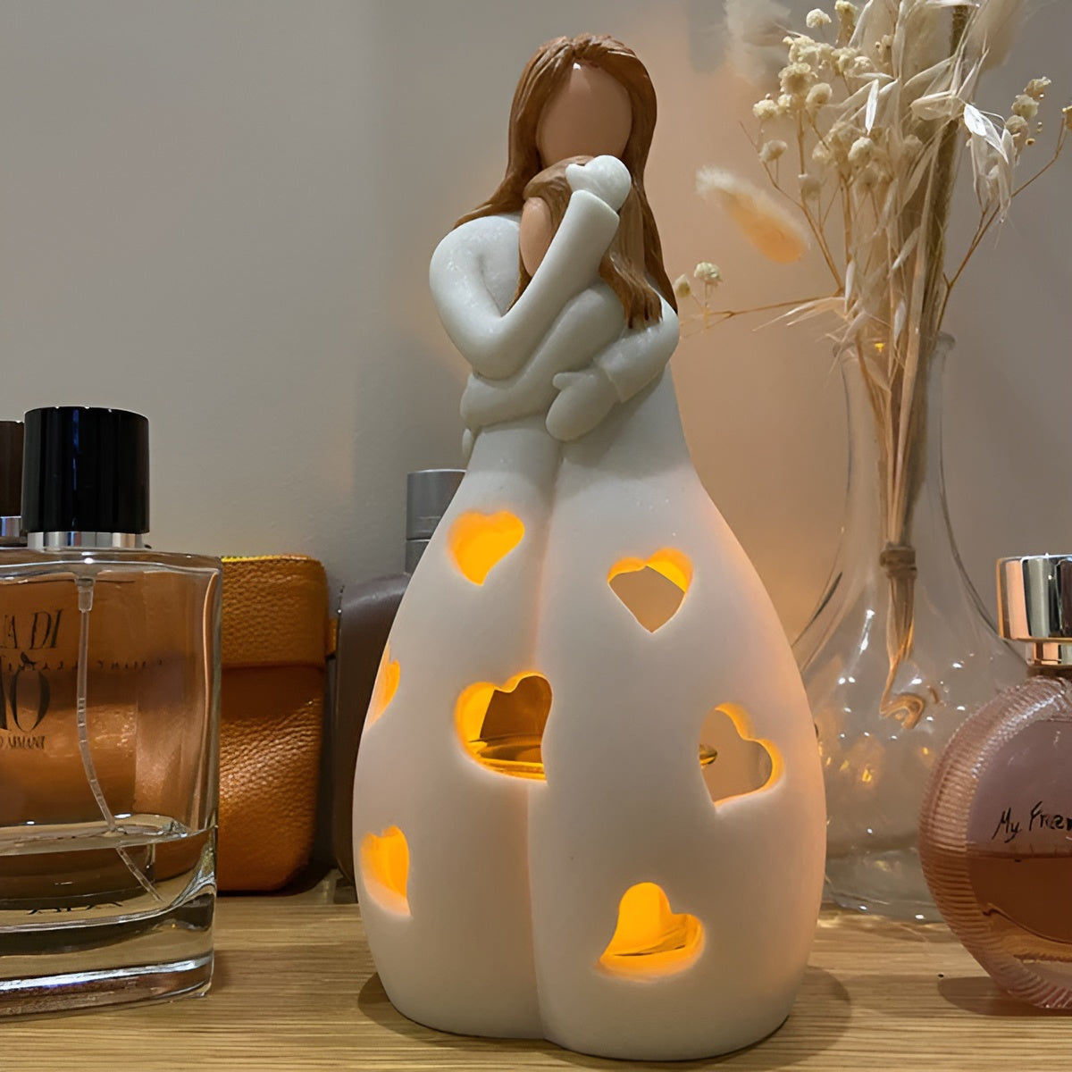 Lovely Heartfelt Glowing Ornament Gift