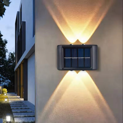 Wireless Solar Powered Outdoor Wall Light