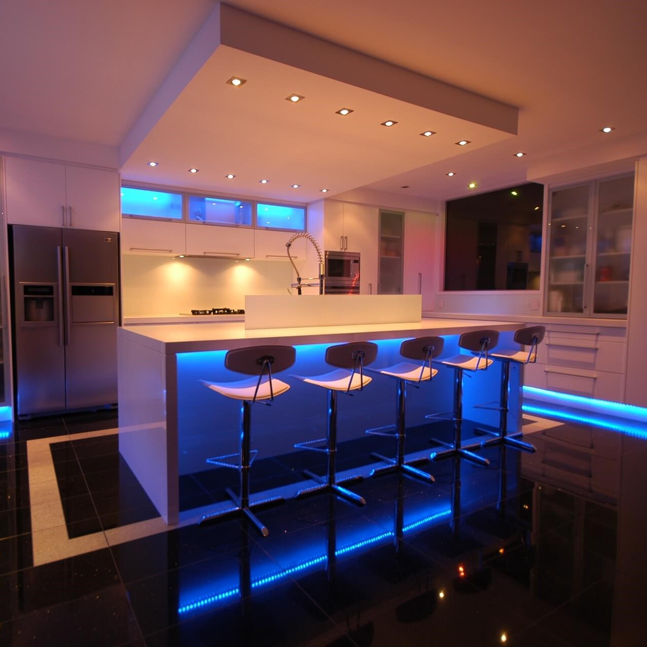 RGB LED Tape Light Waterproof Dimmable Remote Control