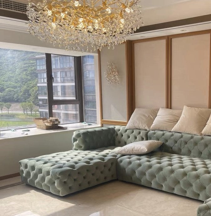 Elegant Crystal Drop Ceiling Light Fixture