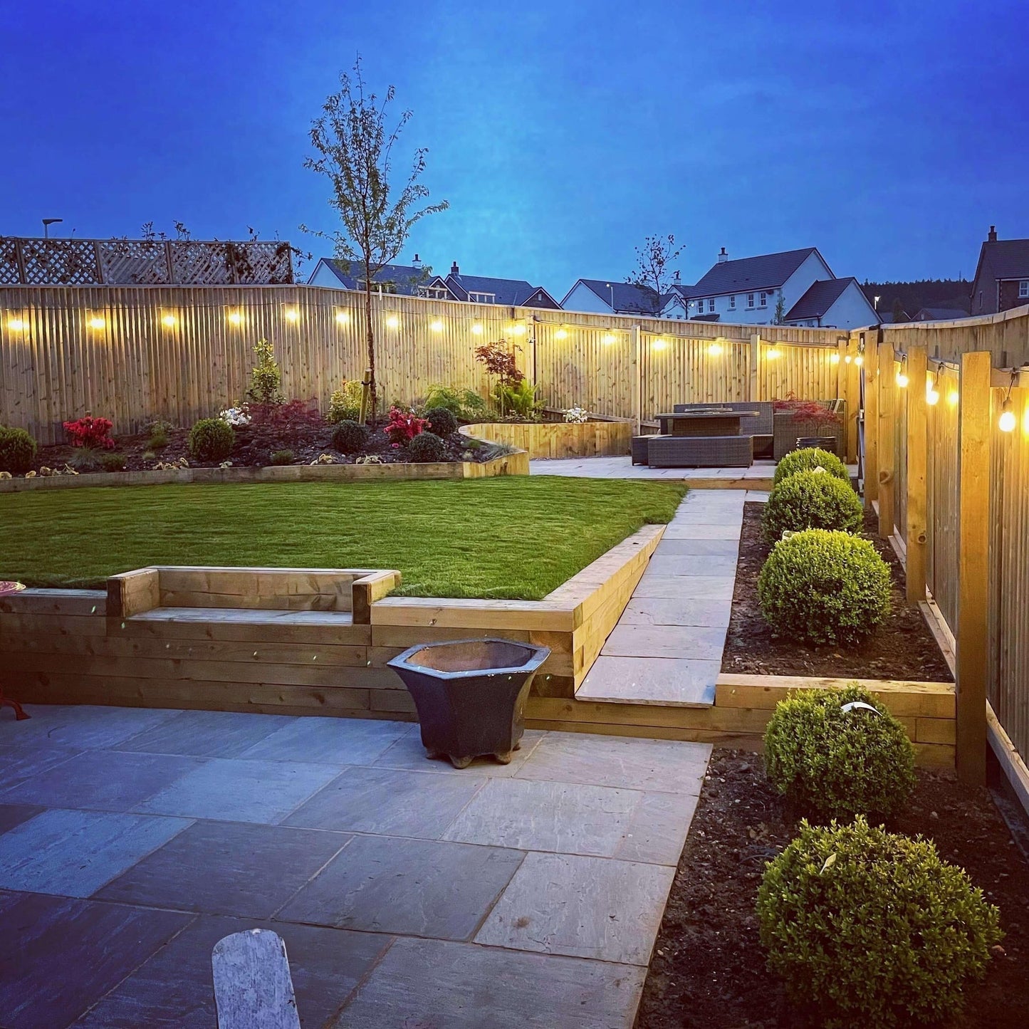 Weatherproof Outdoor Patio String Light Set