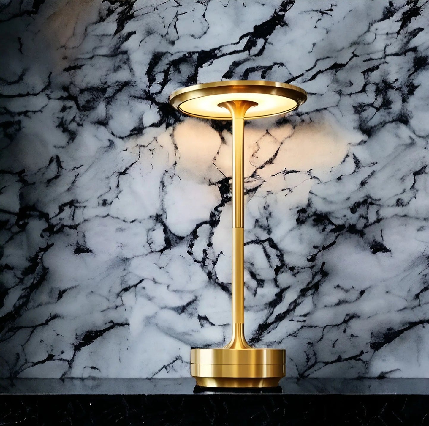 Stylish Wireless Desk Lamp with Color Changing LED Light