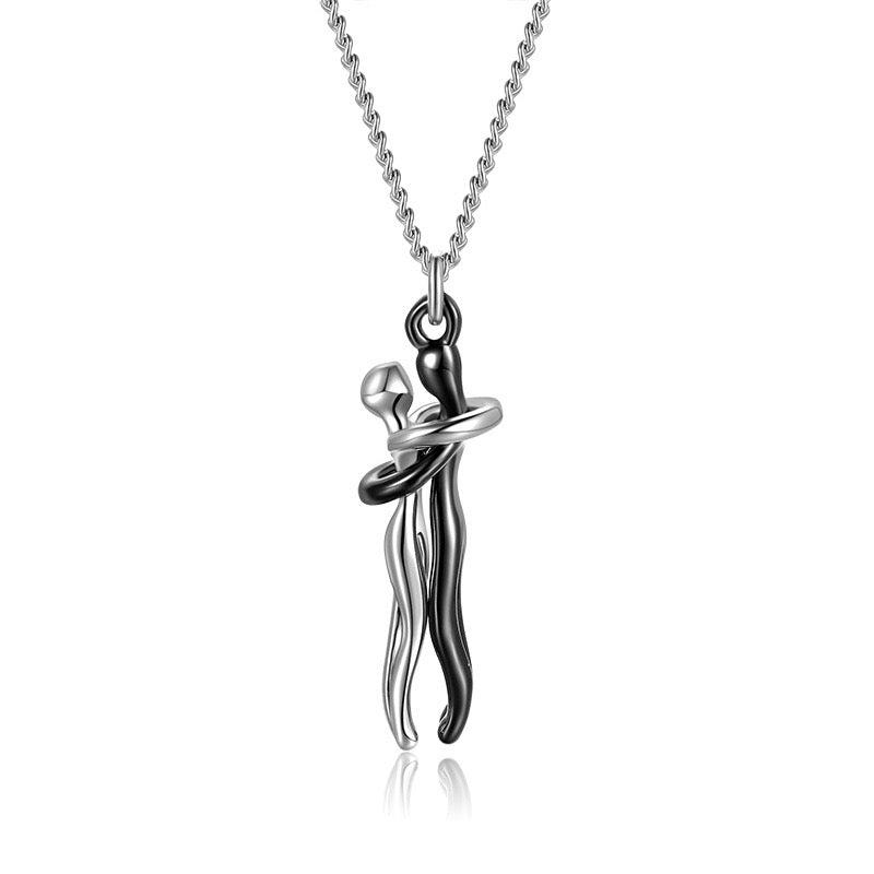 Lovely Embrace Heart Necklace