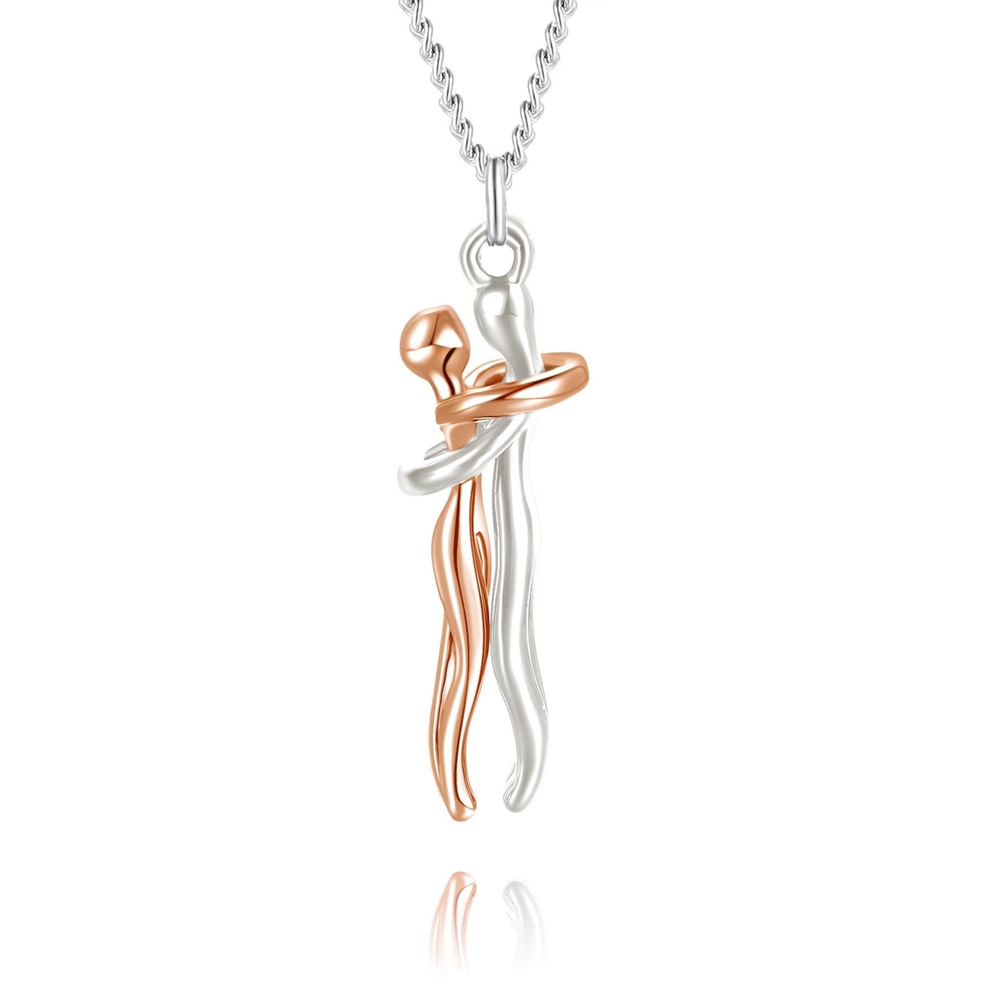 Lovely Embrace Heart Necklace