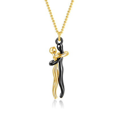Lovely Embrace Heart Necklace