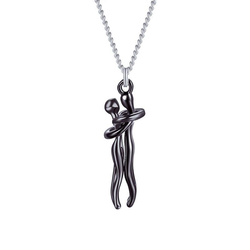 Lovely Embrace Heart Necklace