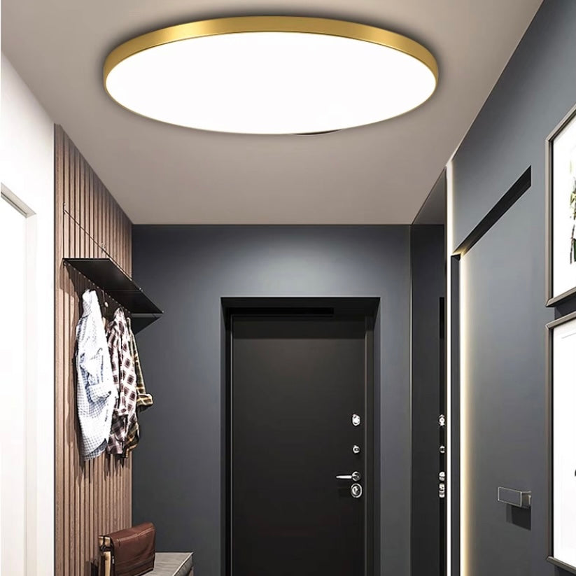 Sleek Circular LED Ceiling Light Flush Mount Fixtures